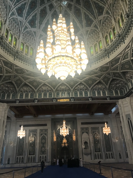 Sultan Qaboos Moschee Kronleuchter